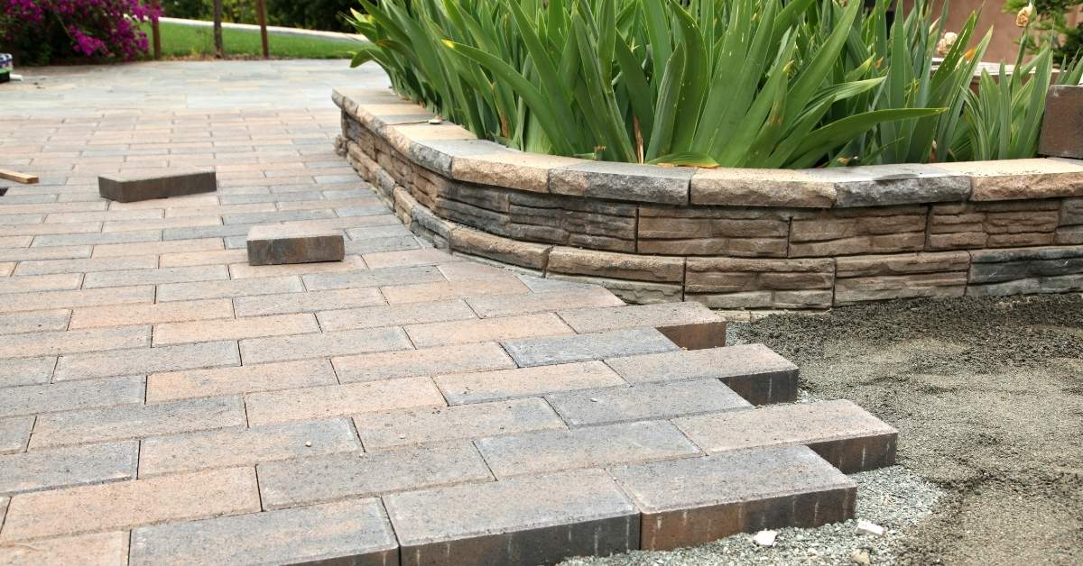 Paver Patio Installation