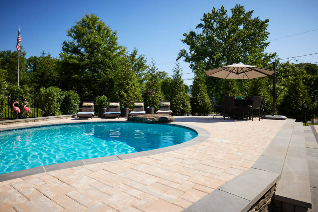 Inground Pool Installation in MD Lazo Landscaping Lazo Landscaping