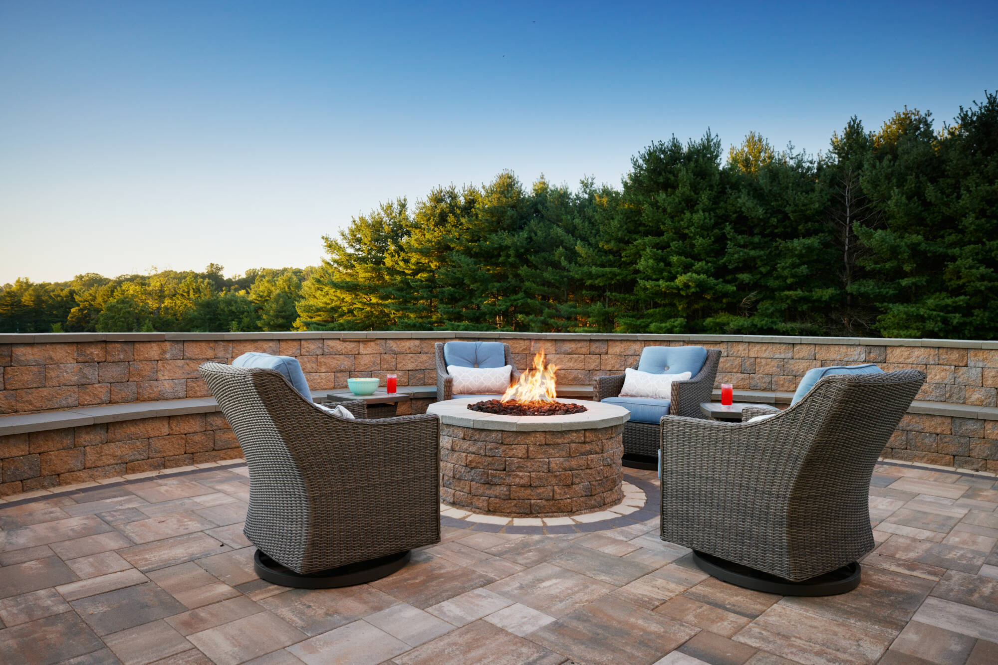 outdoor hardscape and patios